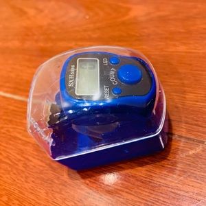 Finger Counter-Digital LED Electronic Finger Counter - Blue Colour